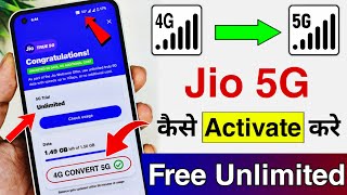 Jio 5G Kaise Activate Kare | How to activate Jio 5g | Jio True 5G | Free Unlimited jio 5g use 2024