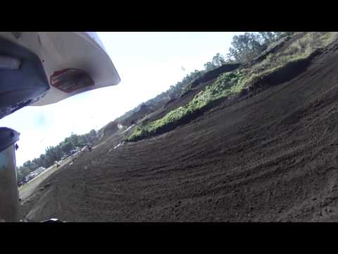 Pax Trax Helmet Cam - Piloting a KTM150sx - Vid 2 - 1-29-2012