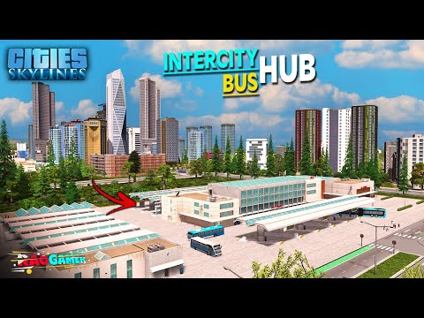 Steam Community :: Video :: I Build Large INTERCITY BUS HUB in Cities ...