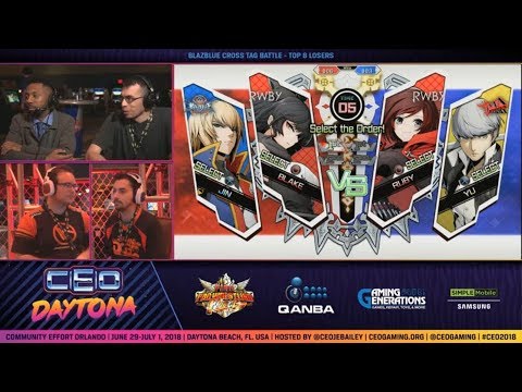 CEO 2018 BB: CTB - Method | Flux Vs. GOTE | MLorenzo - BlazBlue: Cross Tag Battle Losers Quarters