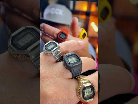 BEST G-SHOCK ever made in NANO?! 😱😍 All New Ring Watches DWN-5600 #gshock #ringwatch #watchdavid