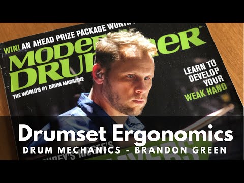 Modern Drummer Drumset Ergonomics RELEASED!