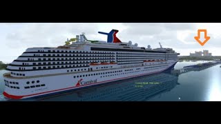Carnival Spirit arrives at Nassau! Virtual Sailor!