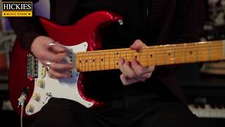 Video thumbnail for Fender Classic Series 50's Stratocaster In Candy Apple Red - Hickies Sound Bites by Hickies Music Store