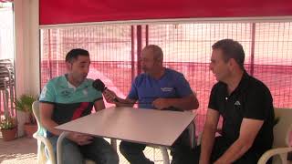Entrevista al entrenador de La Nucía B, Manolo Moreno y al del CFC Benidorm, Javi Ortíz, en vísperas