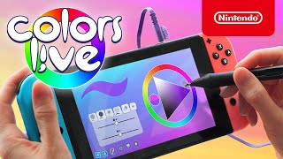 Nintendo Colors Live - Launch Trailer - Nintendo Switch anuncio