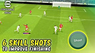 Download lagu 6 Skill Shots You Must Learn to Improve Your Finishing in eFootball 2024 Mobile mp3