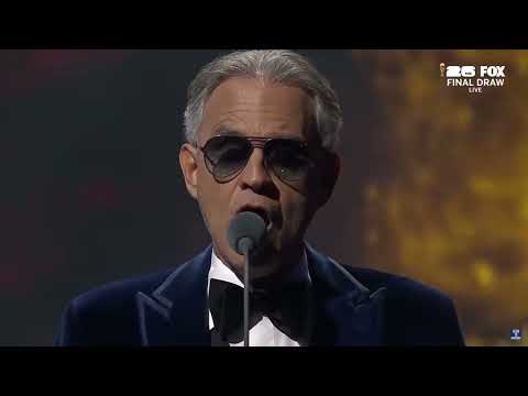 FIFA World Cup 2026 Final Draw Announcement (Andrea Bocelli)