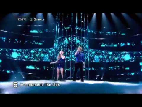 Chanée & Tomas N'evergreen - In A Moment Like This (Denmark ESC 2010)