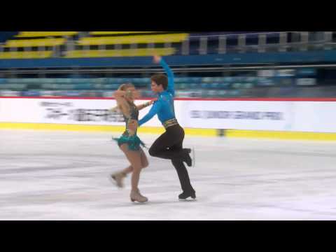 ISU 2014 Jr Grand Prix Zagreb Short Dance Rachel PARSONS / Michael PARSONS USA
