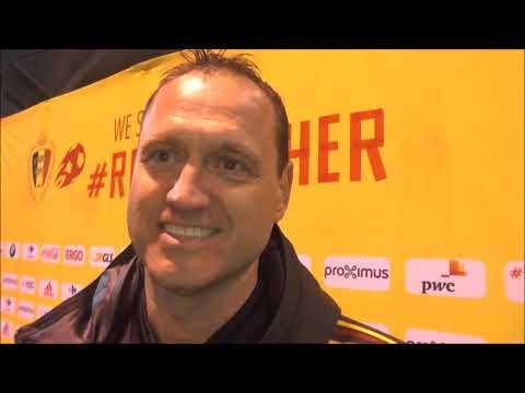 Xavier Donnay après Pologne U19 - Belgian Red Flames U19 le 09 04 2019