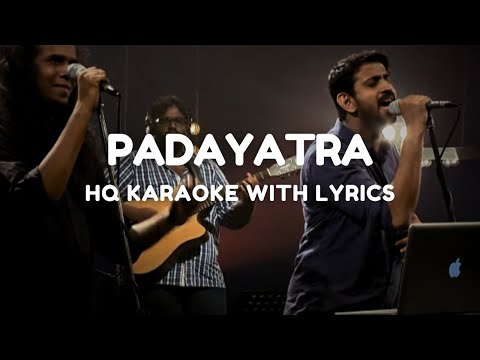 🎤 Padayatra Karaoke – High Quality Live Track | Job Kurian Collective ft. Harish Sivaramakrishnan |