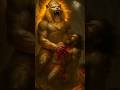Roar of Narasimha😱#shorts #narasimha #god #vishnu #youtubeshorts #sanatandharma #pov #song #story