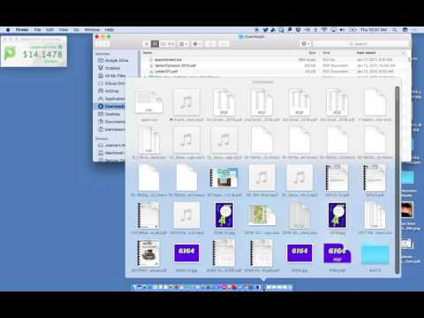 Getting Downloads Folder Back in Dock