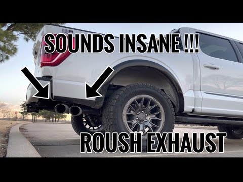 Roush Ford F-150 V8 Cold Start and Revs