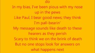 Lecrae-Mayday ft. Big K.R.I.T and Ashton Jones w/Lyrics