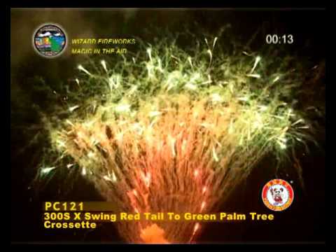 PC121 - 0.8 INCH CAKE - WIZARD FIREWORKS