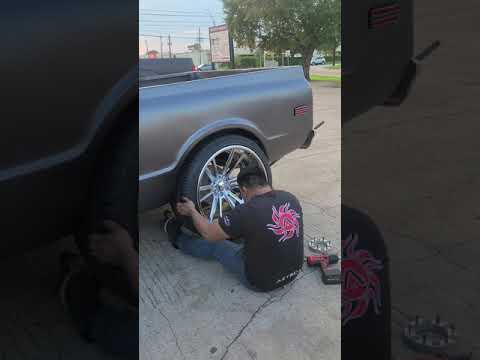 C10 with new wheels and tires.