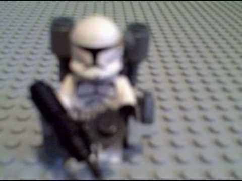 how to make a lego  star wars clone commando