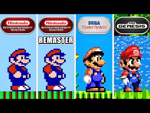 Evolution of Somari - NES vs Remaster vs Master System vs Genesis - Which is Best?