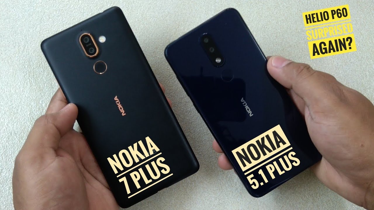 Nokia 5.1 Plus Vs Nokia 7 Plus Speed Test Comparison!