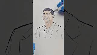 Ronaldo sketche Drawing asmr sound #ronaldo #sketch #asmrsound #asmr #satisfying #unitedkingdom