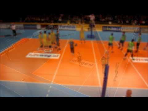 Samenvatting: Landstede Volleybal - Skylift/SSS 3-0 (04-10-2014)