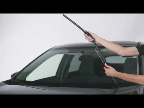 Rain-X Vision Wiper Blade - Large J-Hook Installation