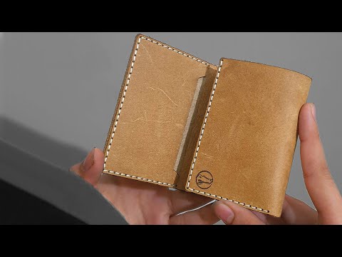 Leather Wallet for Men, Handmade Trifold Leather Wallet For Men, Crazy Hourse Leather Wallet