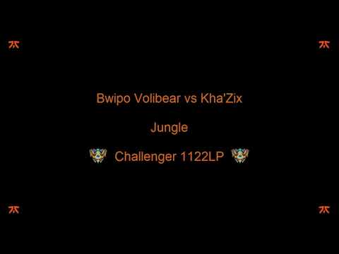 Bwipo - 16.7.2020 - Game 2 - Volibear vs Kha'Zix