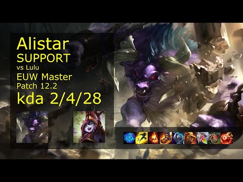 Rank 3 EUW Alistar: Support vs Lulu
