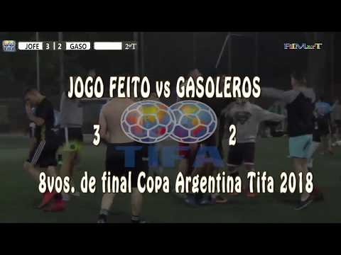 3 JOGO FEITO vs GASOLEROS 2 - 8vos. de final Copa Argentina Tifa 2018 - 11/03/2018