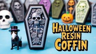 #417|Want a Unique Halloween Decoration? Watch This Resin Coffin Tutorial