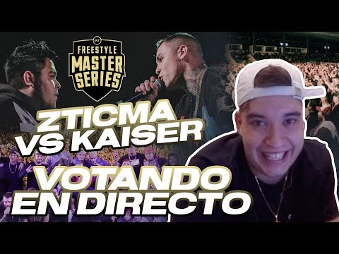 ¿MERECÍA GANAR ZTICMA?KAISER VS ZTICMA - VOTANDO EN DIRECTO FMS INTERNACIONAL J02 BUENOS AIRES