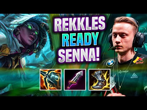 REKKLES TRIES SOME SENNA! - G2 Rekkles Plays Senna ADC vs Aphelios! | Patch 11.21