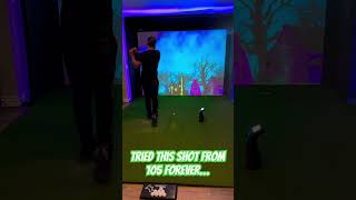 This new GS Pro course “Scary Acres” is insane!!! #golf #gspro #foresightsports #golfsimulator