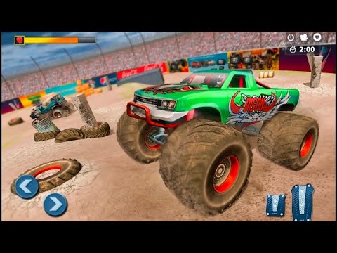 American monster truck derby game destruction sim 2021 - android mobail gamepaly