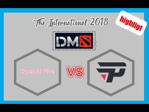 OpenAI Five VS paiN Gaming || #T8 OpenAI Showmatches Dota2 Highlight
