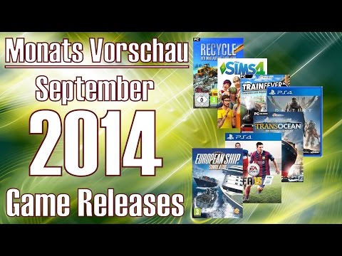 Monats Vorschau September ★ Game Releases 2014