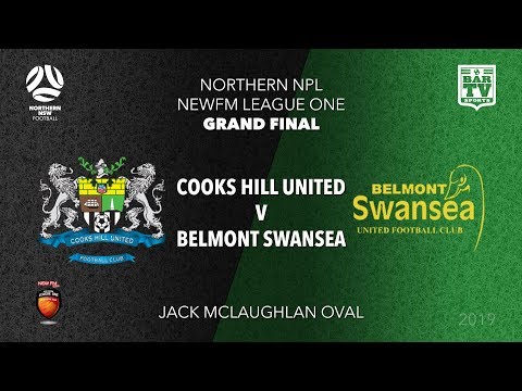 2019 NewFM League One Grand Final - 1st Grade - Cooks Hill United FC v Belmont Swansea United FC