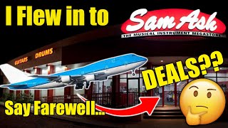 DEALS?? - EX MANAGER Travels to his old SAM ASH Store to say Goodbye - Emotional 😢