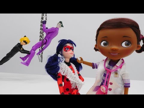 Doc McStuffins hat Sprechstunde - Lady Bug und Cat Noir bei der Spielzeugärztin