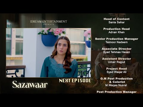 Sazawaar Episode 43 | Teaser | Khaqan Shahnawaz | Alishba Khan