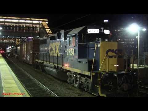 CSX B750 & Two Lite NH Scheme BL20GH Moves @ Stamford