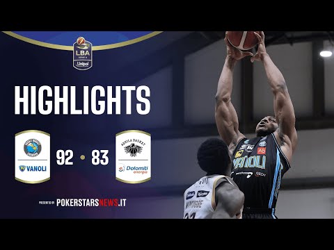Vanoli Basket Cremona - Dolomiti Energia Trentino | PokerstarsNews Highlights Serie A Unipol 25/26