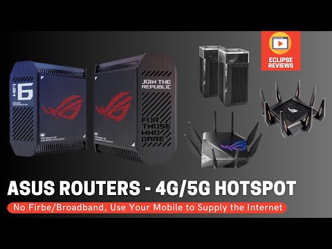 Turn Your ASUS Router into a 4G/5G Hotspot Instantly (4G / 5G Auto Mobile Tethering)