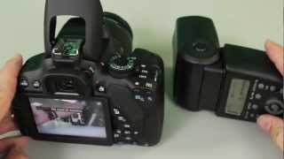 How to Use Canon Off Camera Wireless TTL Flash System