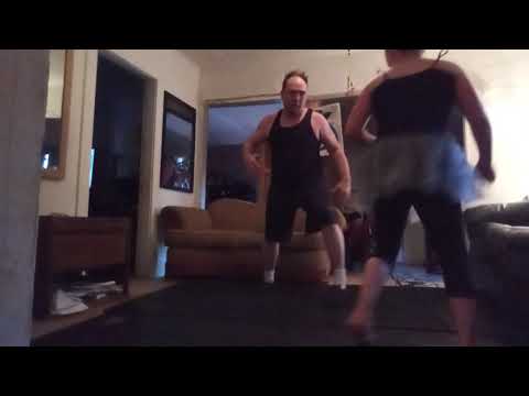 Ncw First time using our new wrestling pads