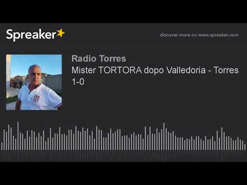 Mister TORTORA dopo Valledoria - Torres 1-0