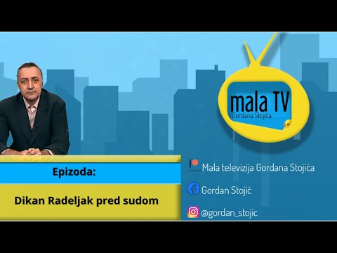 Dikan Radeljak pred sudom